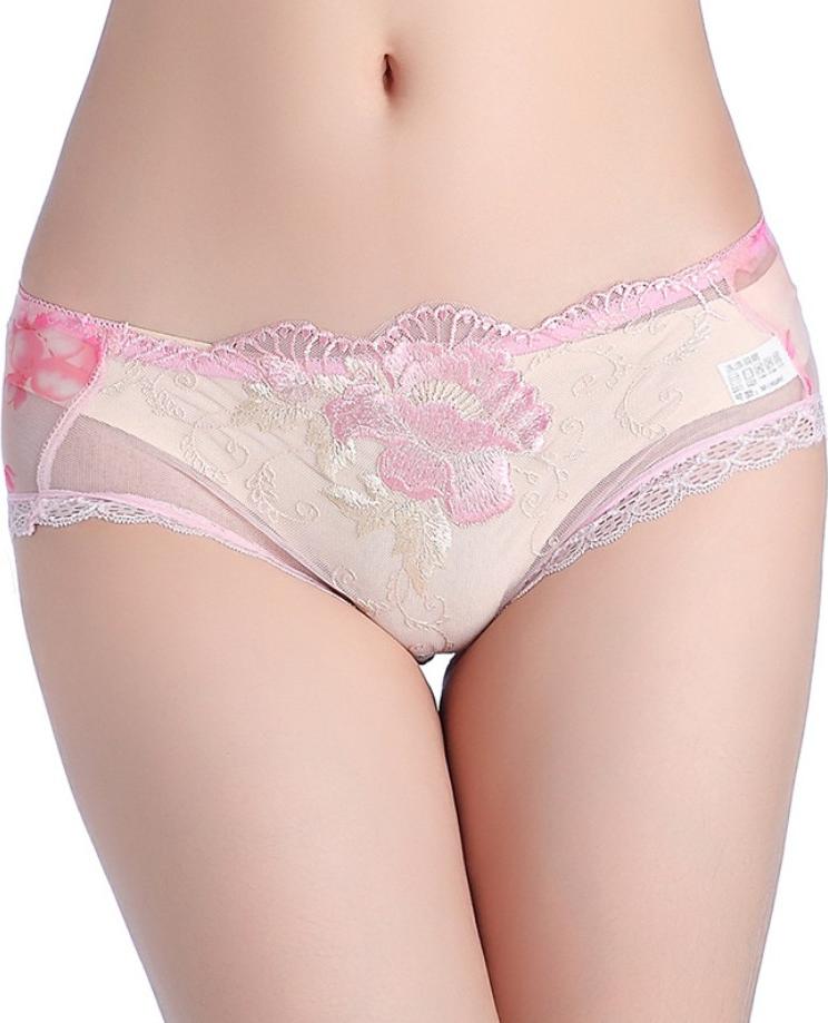 COMBO 10 QUẦN LÓT NỮ THÊU HOA HÔNG, QUẦN CHIP kiểu dáng quyến rũ SP-0295