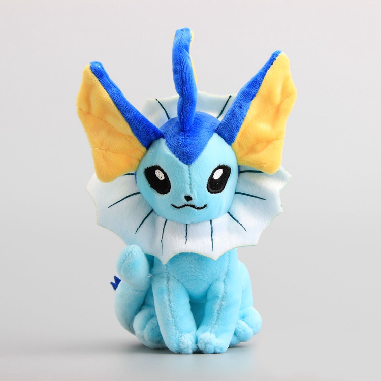 Gấu bông pokemon Eevee (eevui) Vaporeon hệ nước (20cm---&gt;30cm) nguyên tem nguyên tag xịn mịn đẹp hàng cao cấp, an toàn cho trẻ nhỏ