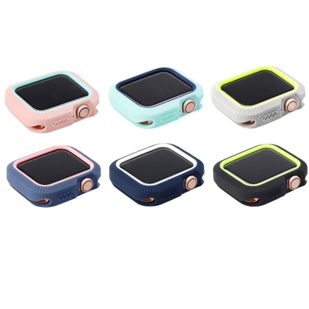 Bicolor Soft Silicone Protective Case for   40mm