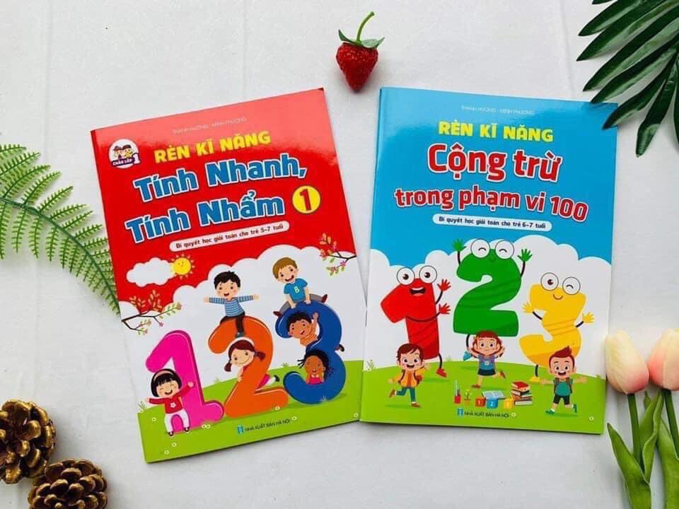 Combo rèn luyện kỹ năng tính nhanh tính nhẩm - Cộng trừ trong phạm vi 100