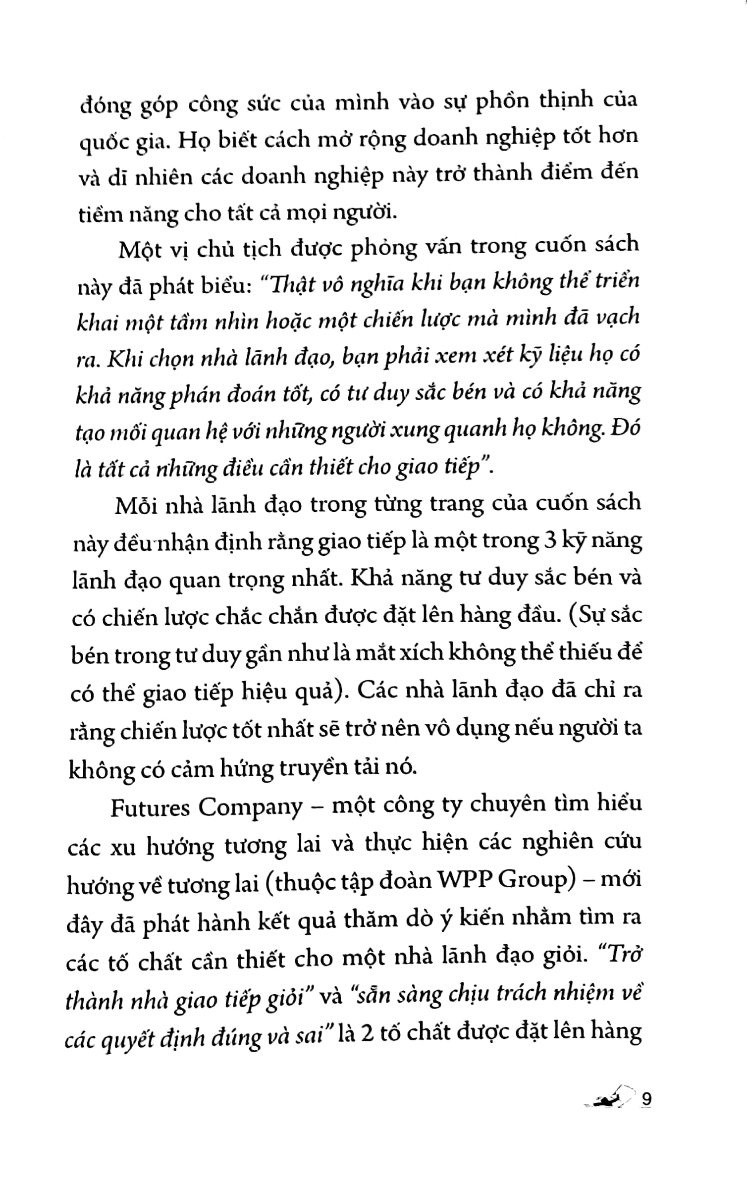 Ngôn Ngữ Của Nhà Lãnh Đạo