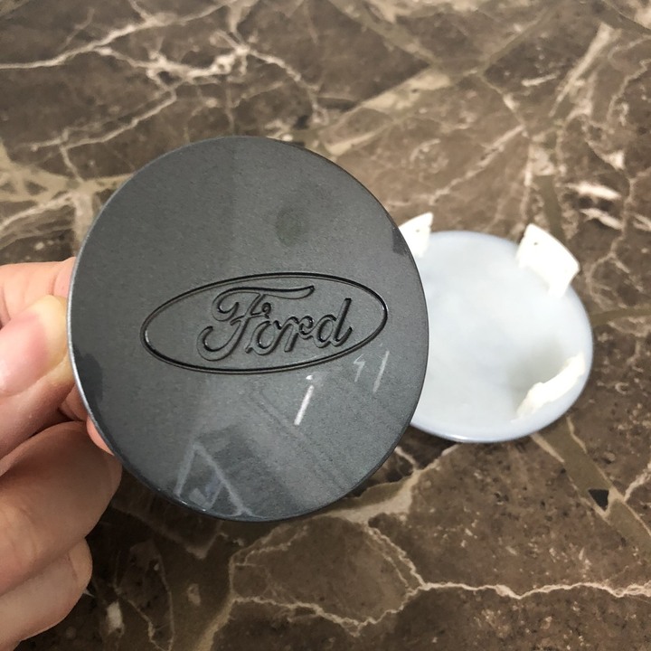 Logo chụp mâm bánh xe ô tô, xe hơi Ford đường kính 70mm