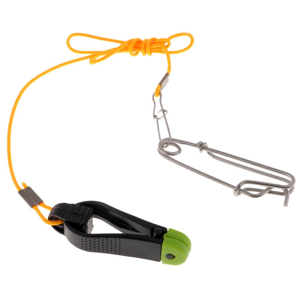 Mini Power Grip Plus Release Clip Downrigger with Leader & Long Line Clips