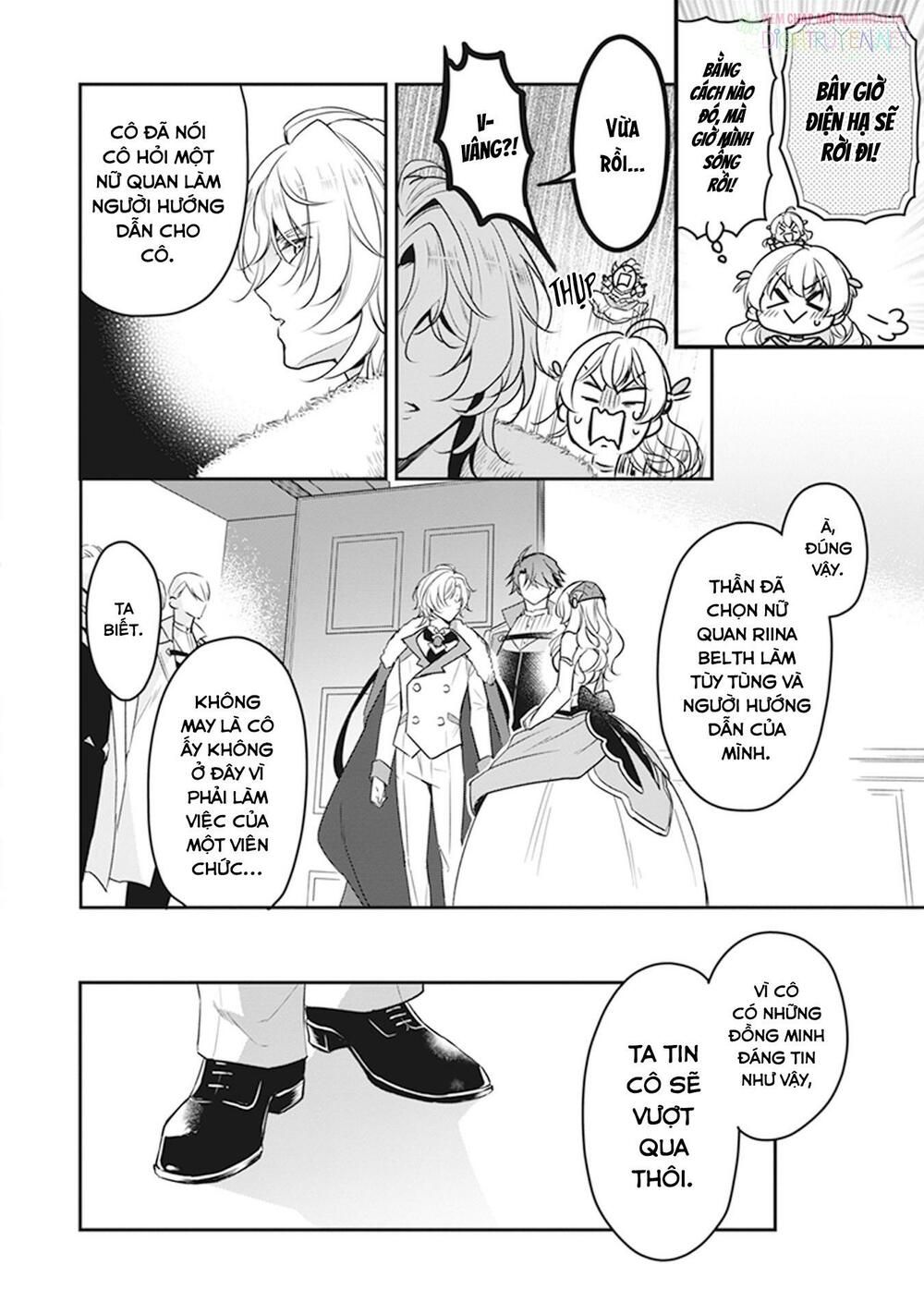 tôi là ứng cử viên cho vị trí hoàng tử phi nhưng tôi chắc kèo là tôi trúng rồi! chapter 9 14