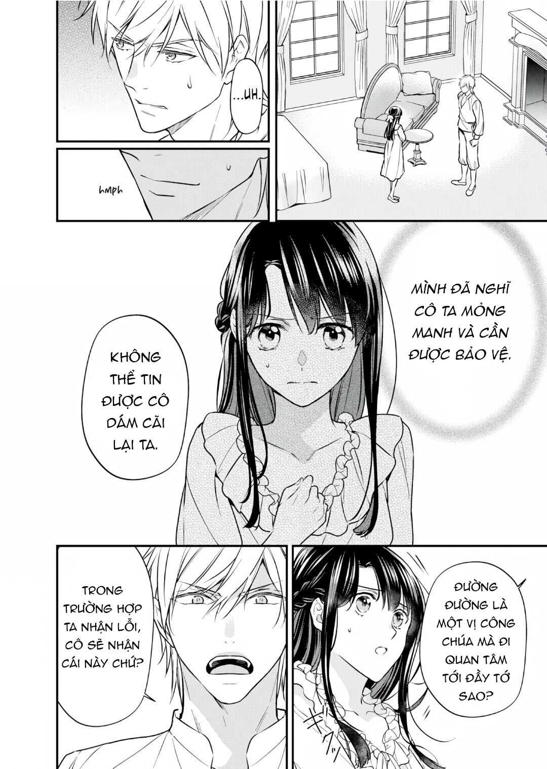 xuyên vào thế giới khác, trở thành thế thân cho công chúa rồi bị bạo chúa mang đi chapter 3.2 12