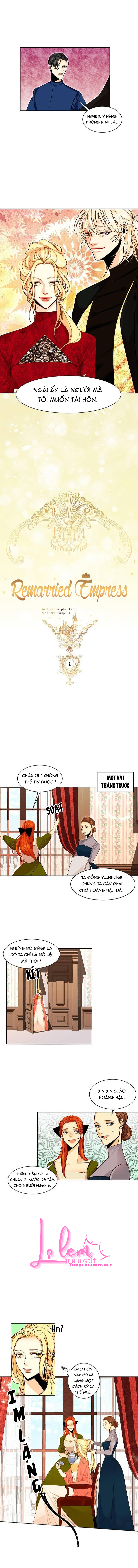 hoàng hậu tái hôn chapter 1.2 3