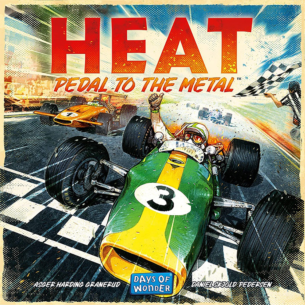 Bộ Board Game Days of Wonder Heat: Pedal to the Metal Racing Game