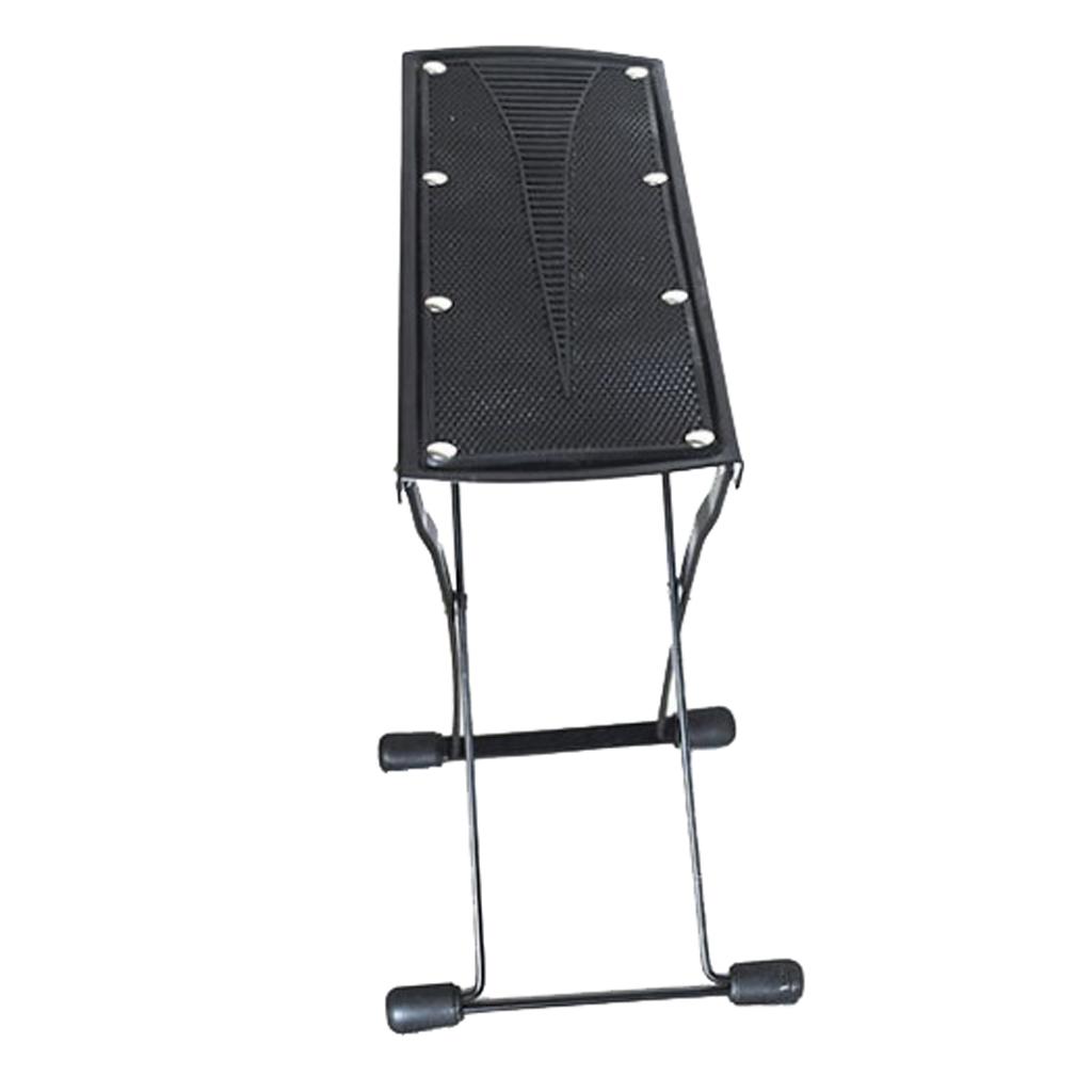 Sunnimix Điều Chỉnh Gấp Đàn Guitar Còn Lại Chân Không Trượt Di Động Đàn Guitar Để Chân