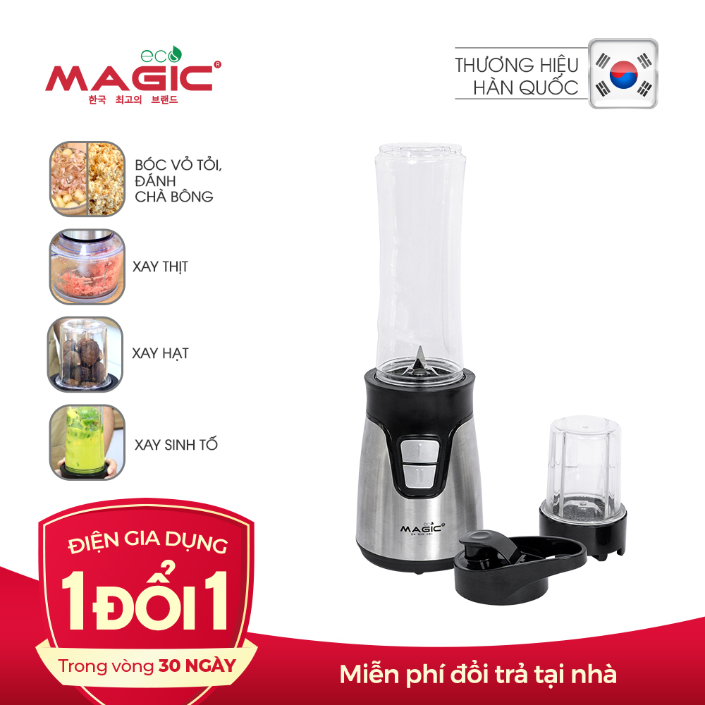 Máy xay thực phẩm đa năng 3in1 Magic Eco AC-17 2L - Hàng chính hãng