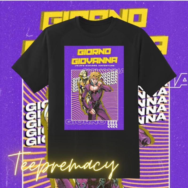 HOT Áo Phông Jojo's Bizarre Adventure - Giorno Giovanna Graphic mẫu mới cực chât