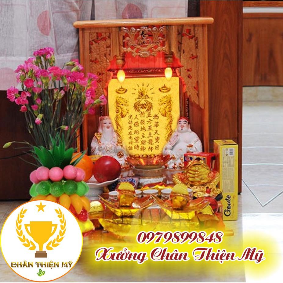 Bài vị thần tài thổ địa - trúc chỉ mang lại may mắn cho gia chủ !