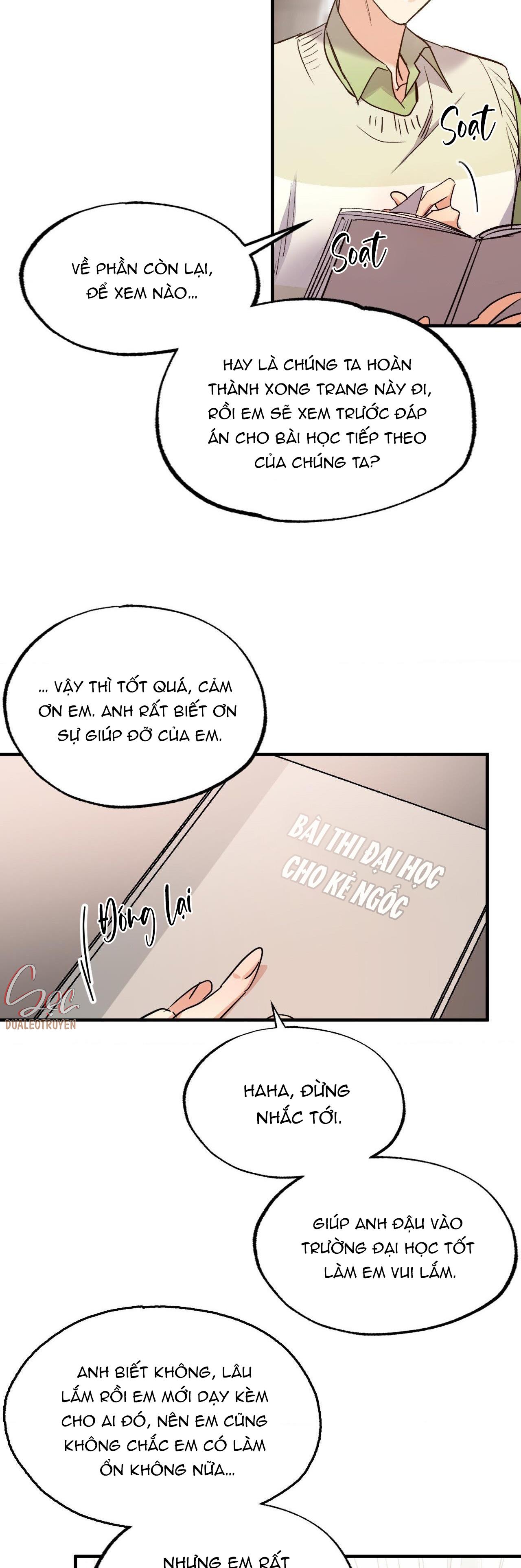 (abo) vũ trụ nơi em xuống chapter 9 4