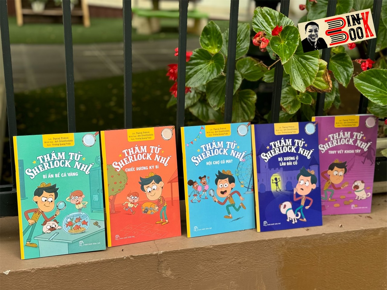 BỘ SÁCH THÁM TỬ SHERLOCK NHÍ - Pascal Prévot, Art Grootfontein – Trương Quang Tuấn dịch – NXB Trẻ