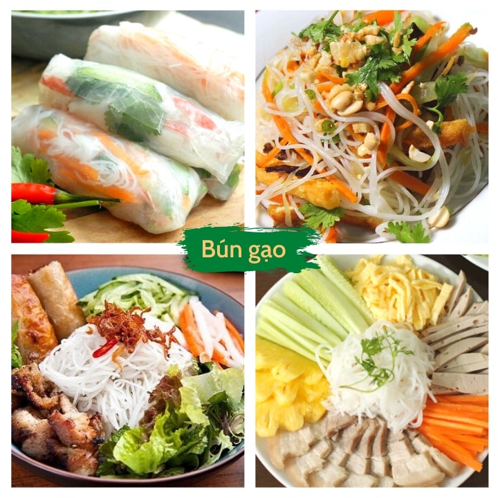 Phở Khô Hữu Cơ Khương Huy/ Phở Gạo Hữu Cơ Khương Huy  - Chỉ 3 Phút Nấu Không Cần Ngâm  - Bún Khô Khương Huy Gói 200g