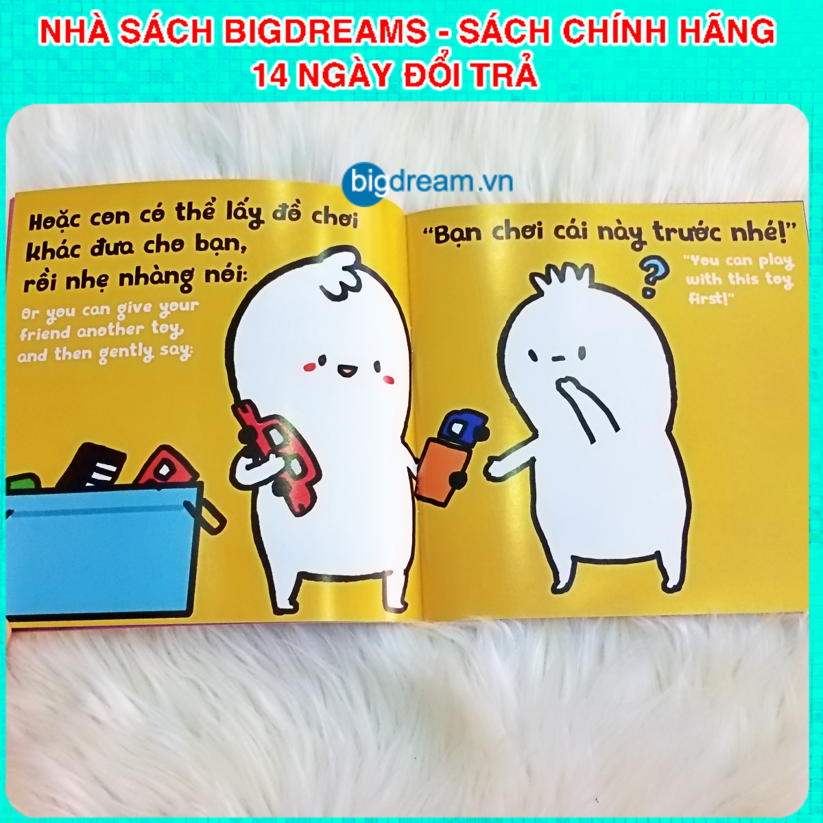 BẢN MỚI SONG NGỮ Miu Bé Nhỏ Đừng Khóc Nhè Nhé! Phần1 Ehon Kĩ Năng Sống Cho Bé 1-6 Tuổi Miu miu tự lập hiểu chuyện