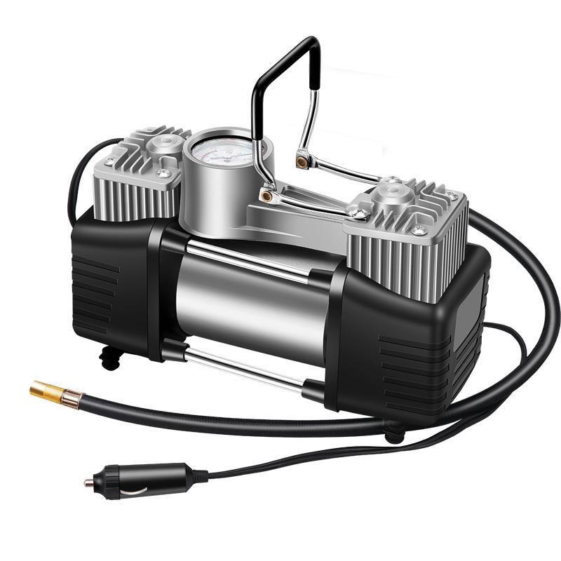 Máy bơm không khí ô tô thuận lợi nhất 12V ô tô di động với máy bơm không khí lốp điện cộng với máy bơm không khí
