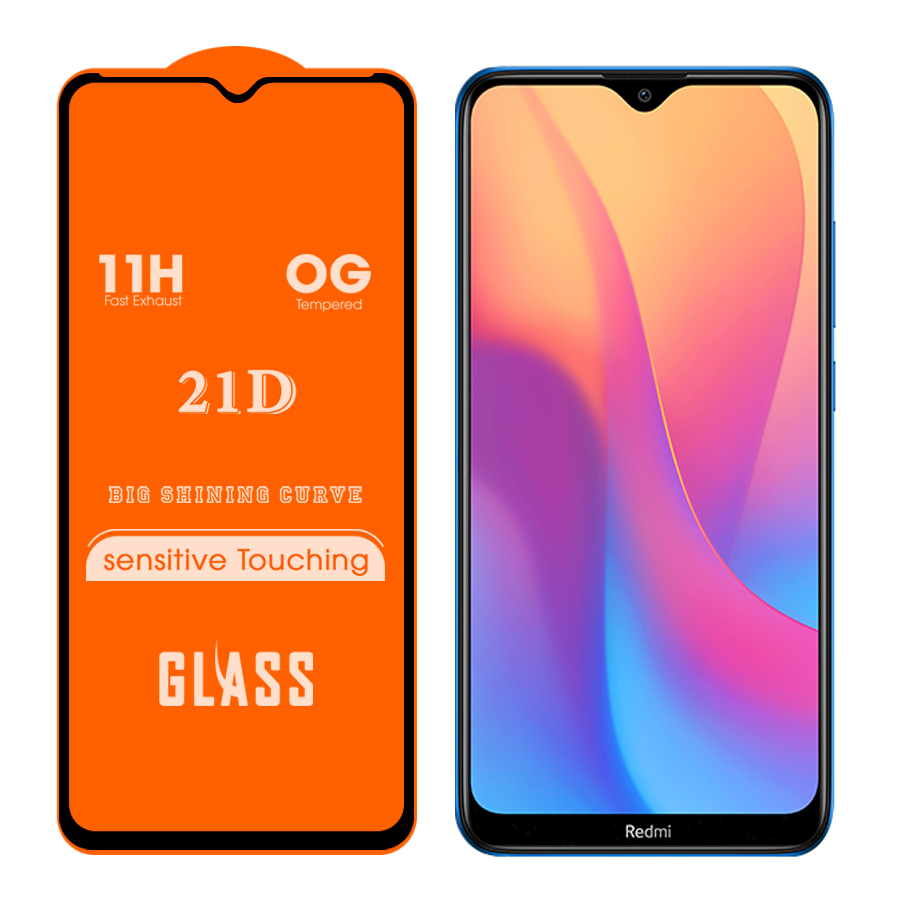 Kính Cường Lực 21D cho Xiaomi Redmi 8A Full Keo Màn Hình SIÊU BỀN, SIÊU CỨNG, ÔM SÁT MÁY- HANDTOWN- HÀNG CHÍNH HÃNG