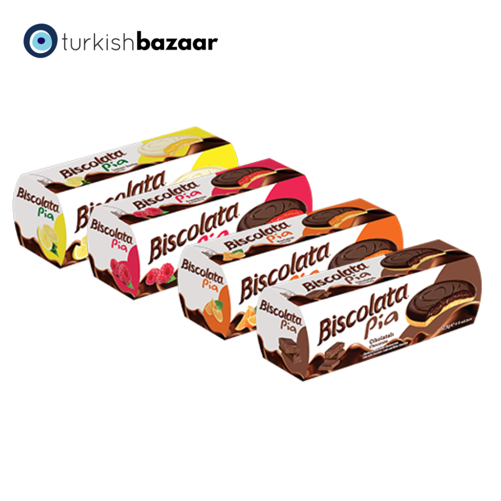 Bánh Socola nhân mứt cam Biscolata Pia 100g