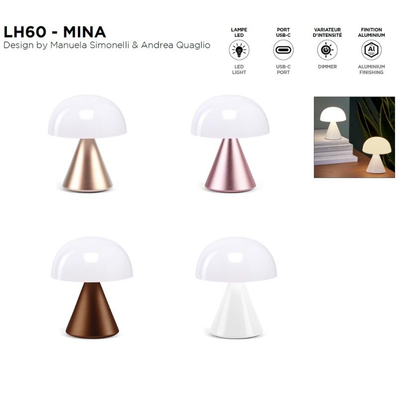 Đèn LED mini LEXON MINA 9cm để bàn - Hàng chính hãng