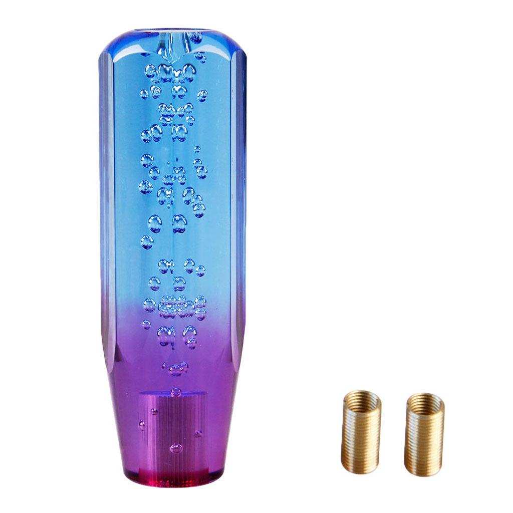 Octagon Crystal Bubble Gear Shifter Shift Knob For Manual Car