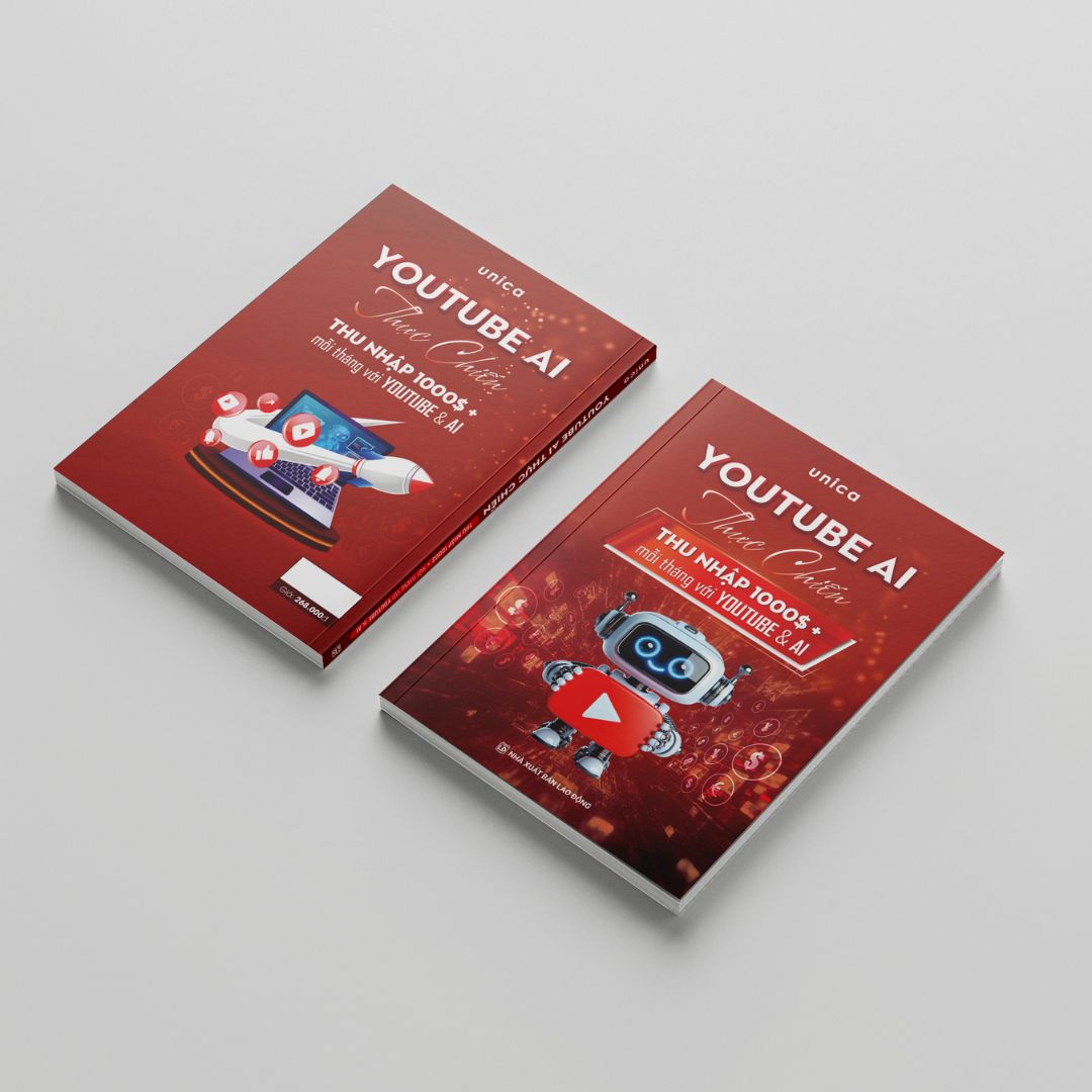 Sách YouTube AI Thực Chiến – Xây Dựng &amp; Vận Hành Kênh YouTube Hiệu Quả Với AI
