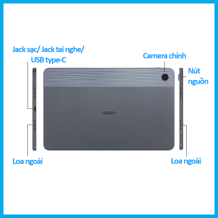 Máy tính bảng Oppo Pad Air - Hàng Chính Hãng