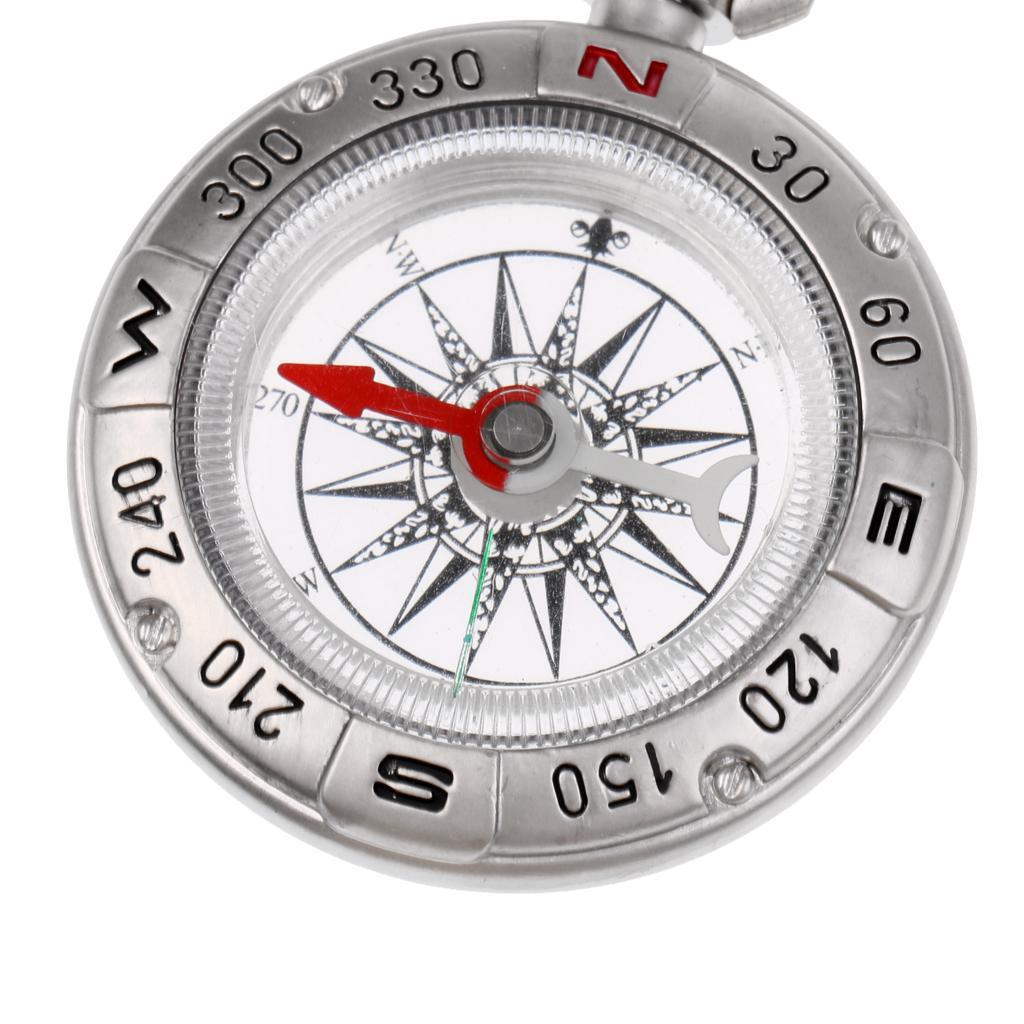 Portable Key Chain Army Scouts Compass Outdoor Tools for Survival Boating Camping Hiking