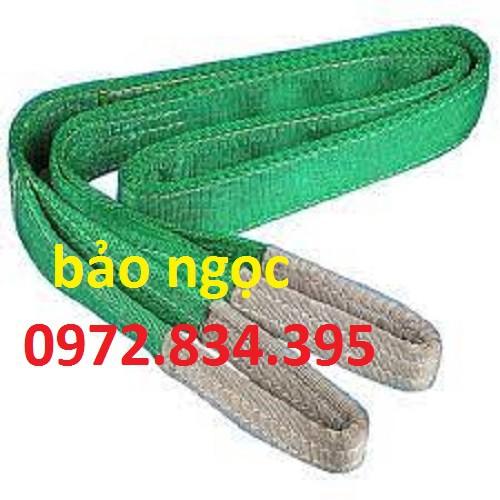 Dây cáp vải cẩu hàng 2 Tấn - bản 50mm - Hệ số 5:1 - 6 Mét