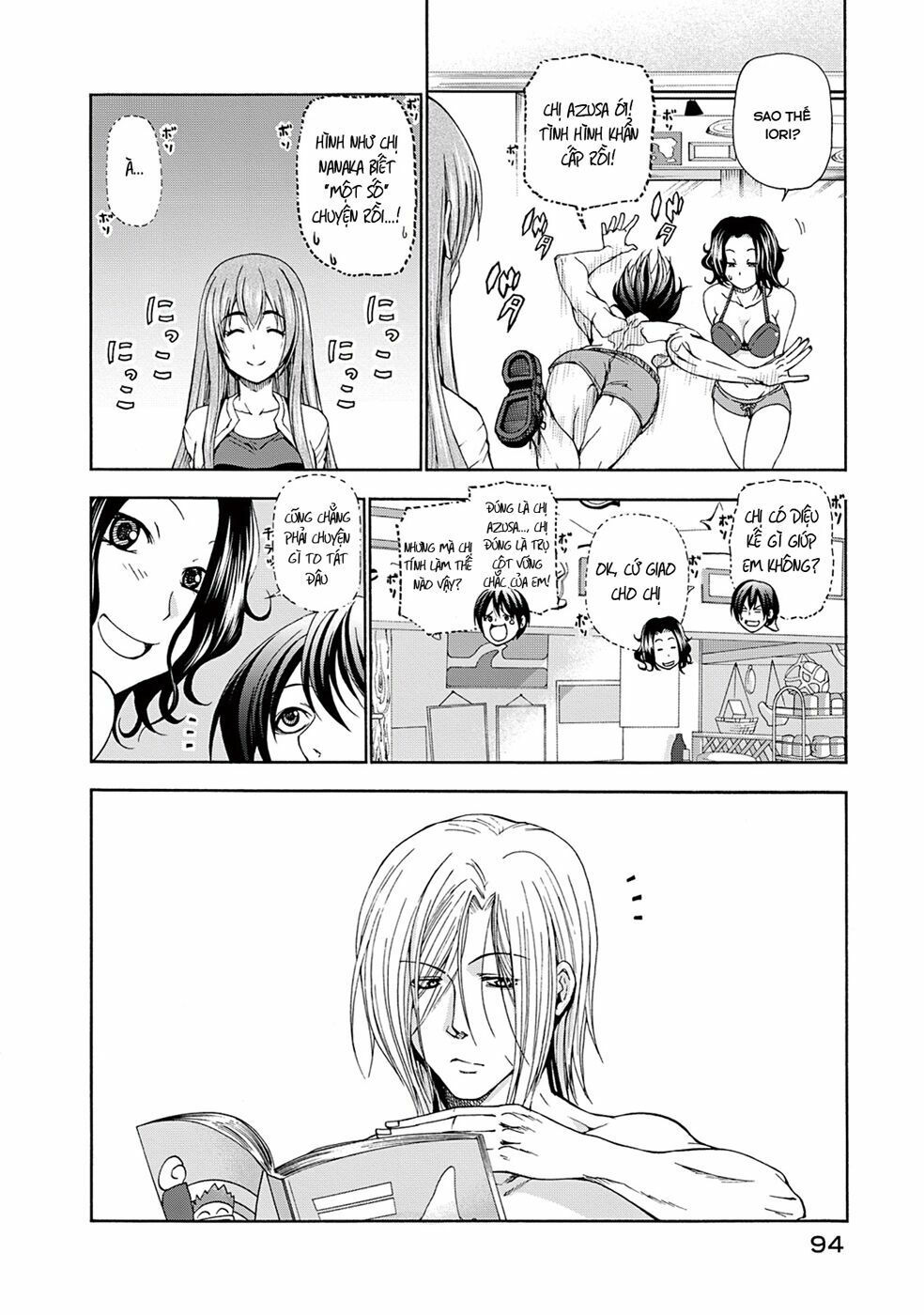 cô gái thích lặn - grand blue chapter 11 18