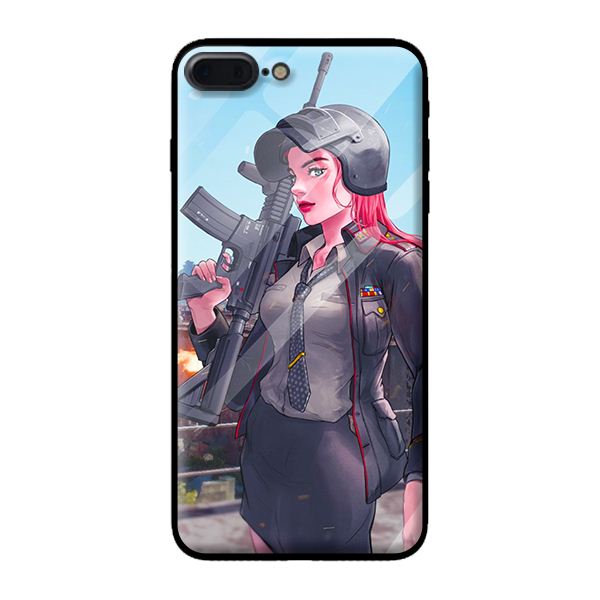 Ốp kính cường lực cho iPhone 7 Plus mẫu GAME PUP 2 - Hàng chính hãng