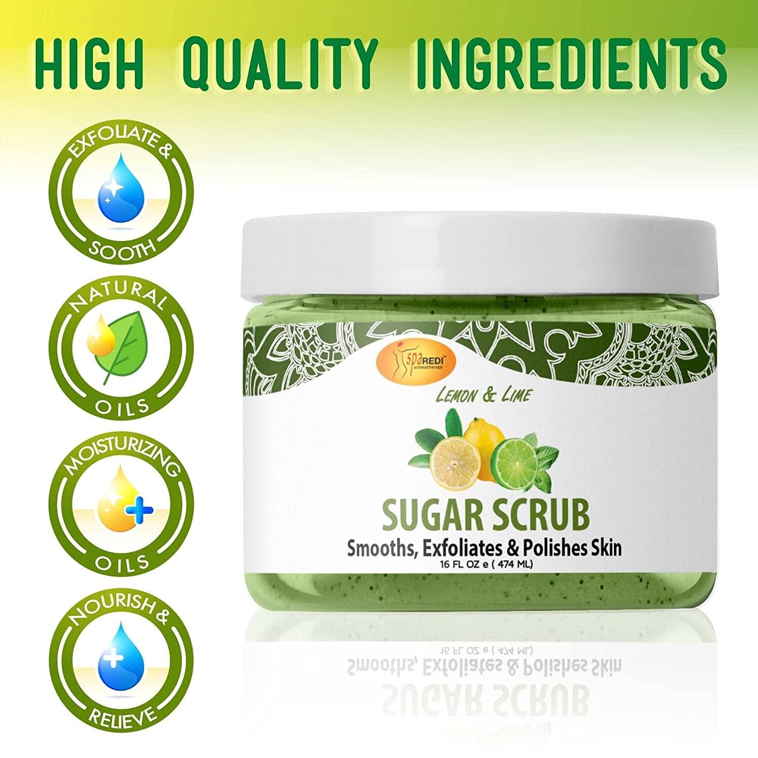 Đường tẩy tế bào chết Sugar Scrub mùi Chanh Leo 474 ml