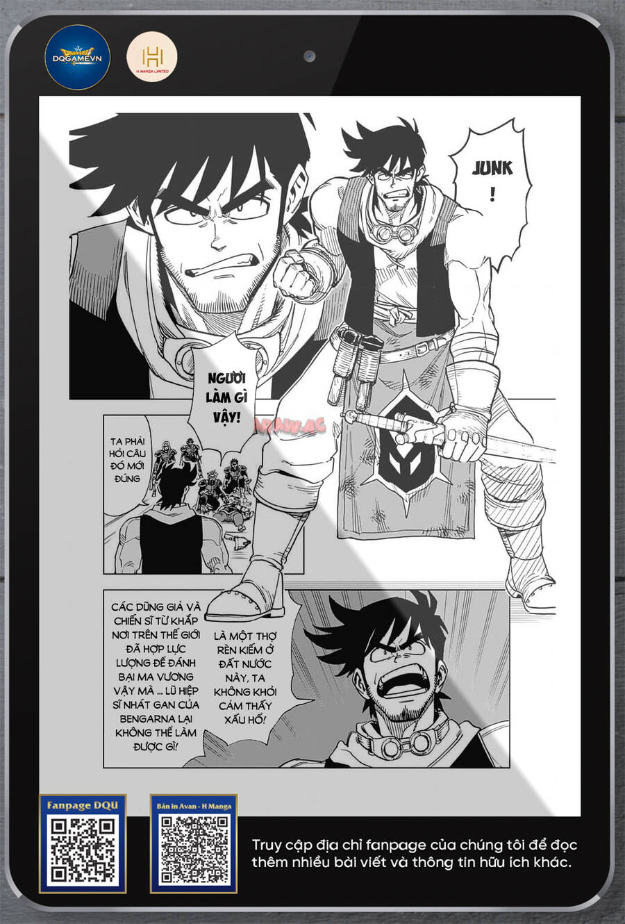 dragon quest - dũng giả avan và ngục viêm ma vương chapter 43 24