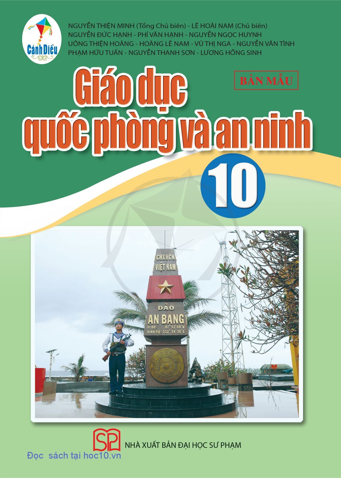 Sách giáo khoa Giáo dục quốc phòng và an ninh 10- Cánh Diều