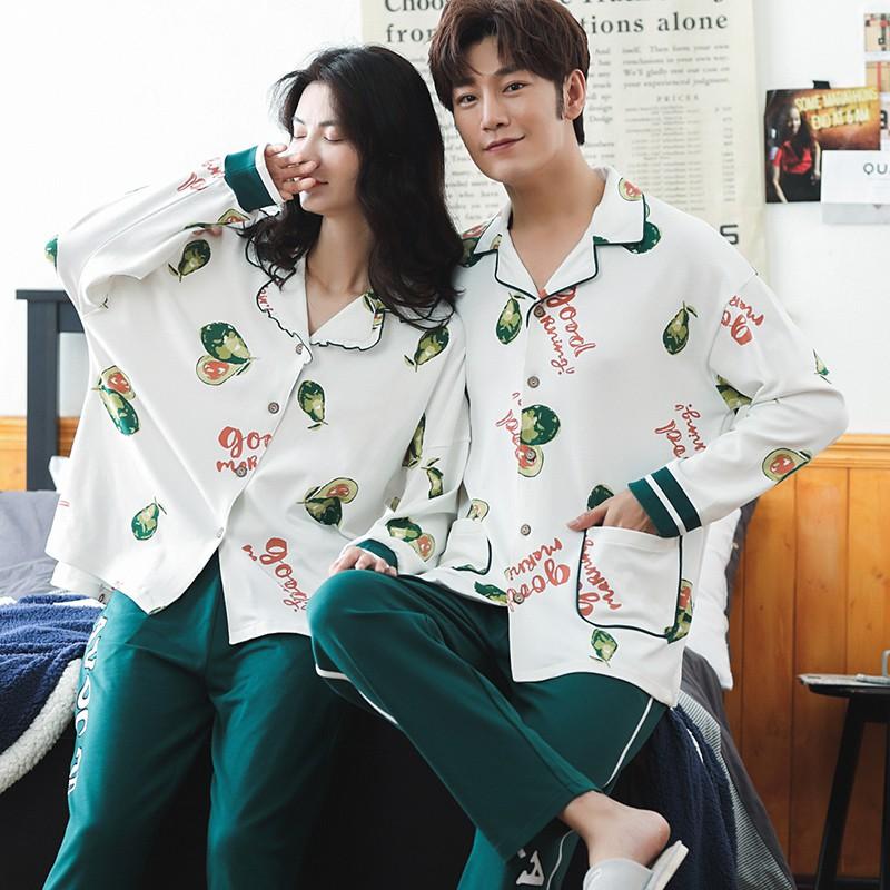 SET Đôi Nam Nữ-Bộ PIJAMA Nam Nữ Style Hàn Quốc-COTTON 100% thấm hút mồ hôi tốt, mát mùa hè