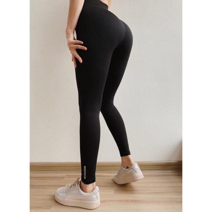 Quần Dài Legging Thể Thao Nữ, Quần Tập Gym Yoga Lưng Cao Gen Bụng Chất Vải Dệt