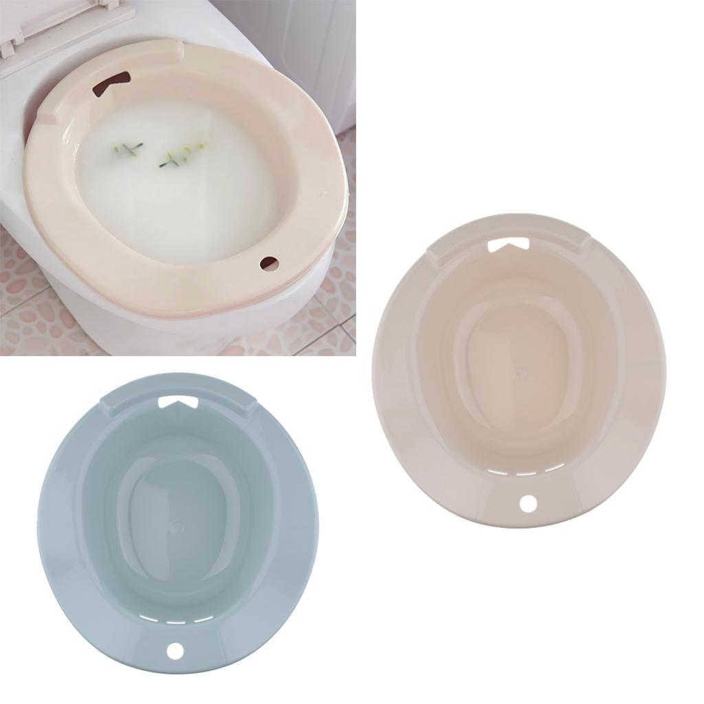 2-pack Bidet Basin Bidet Seat Basin Seat Bath Toilet Insert Washing Aid