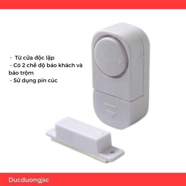 Báo trộm,báo động tách cửa từ độc lập-RL9805 có chuông tại chỗ,2 chế độ báo khách và báo trộm,Sử dụng PIN