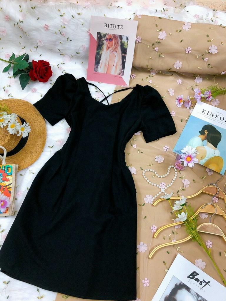 ĐẦM XÒE CHIẾT EO CHÉO DÂY LƯNG 77031575