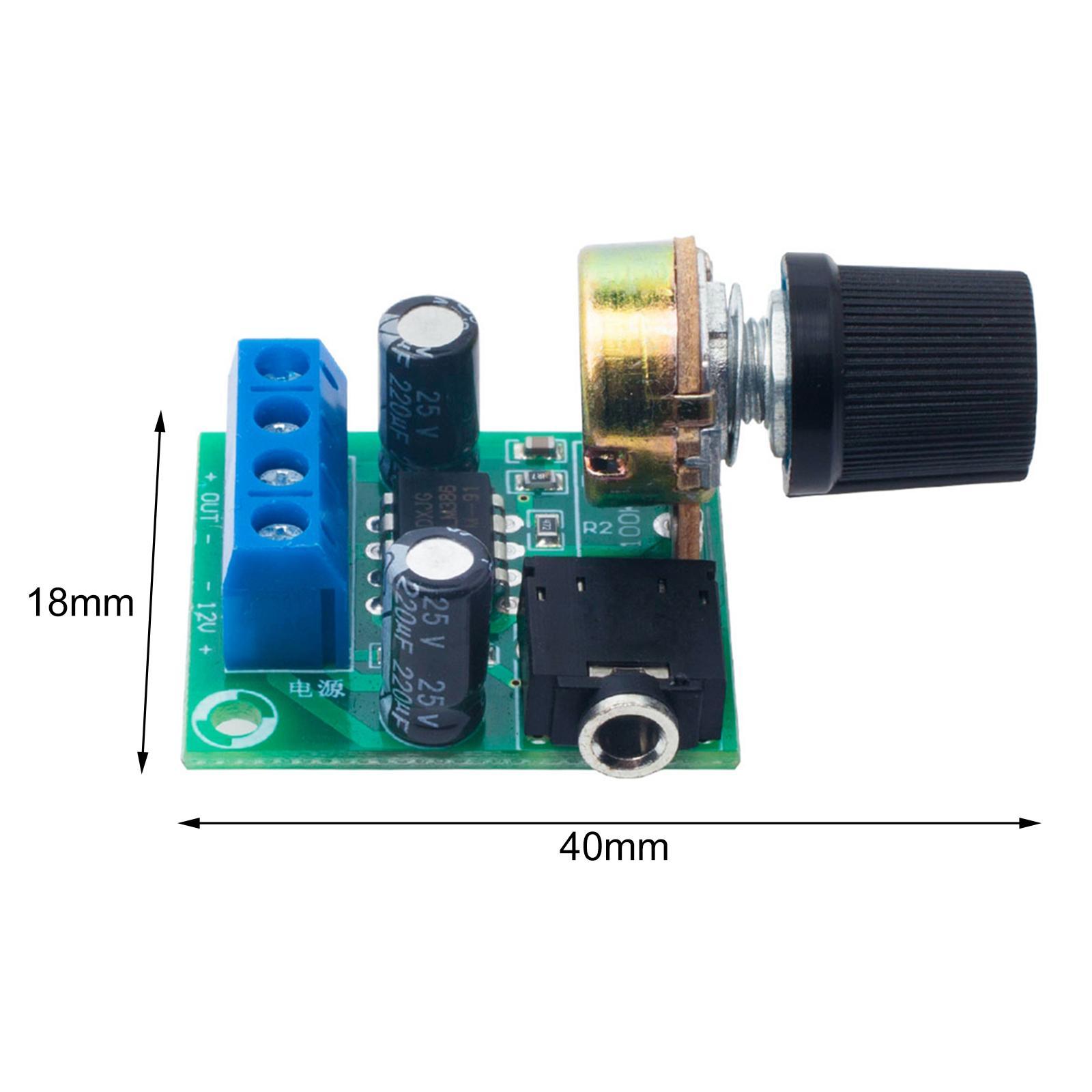 2Pcs LM386 Amplifier Board Power Amplifier Board DC3-12V for Speaker Sound System DIY