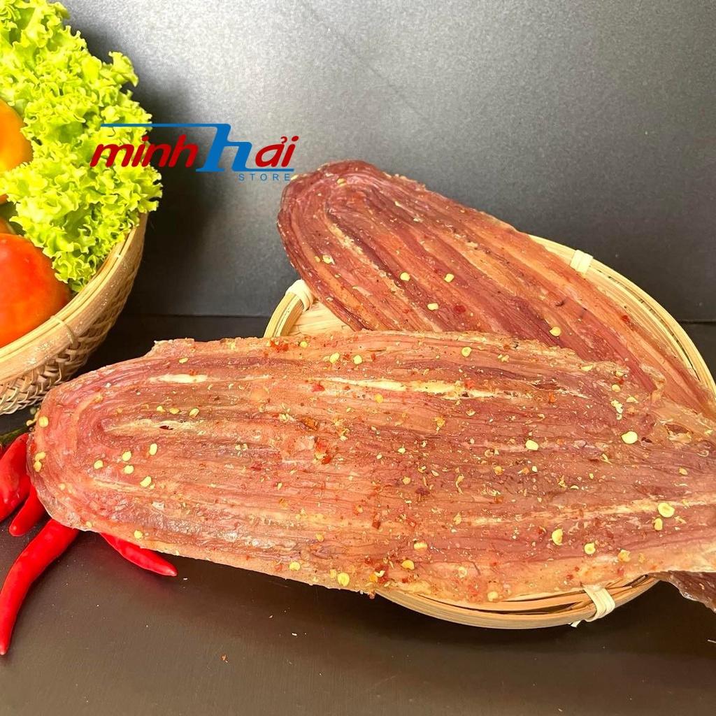 KHÔ RẮN - Mùi thơm nhẹ, vị ngọt dịu, thịt dẻo kèm theo chút dai tạo nên vị rất, Hút chân không