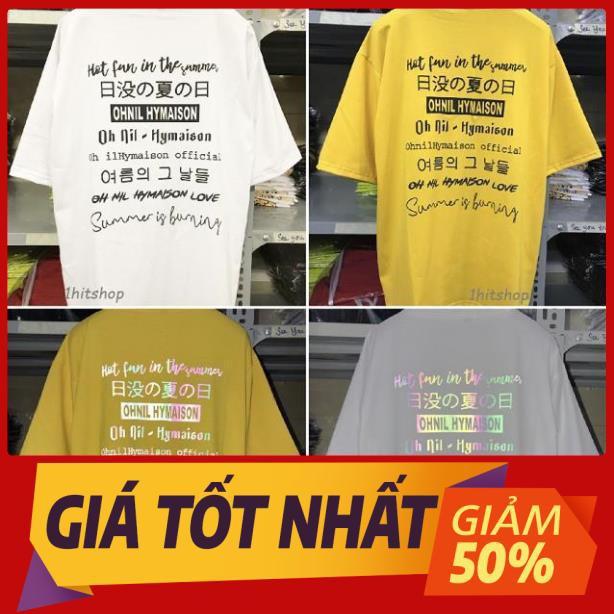 - Áo Thun OHNIL PHẢN QUANG Unisex