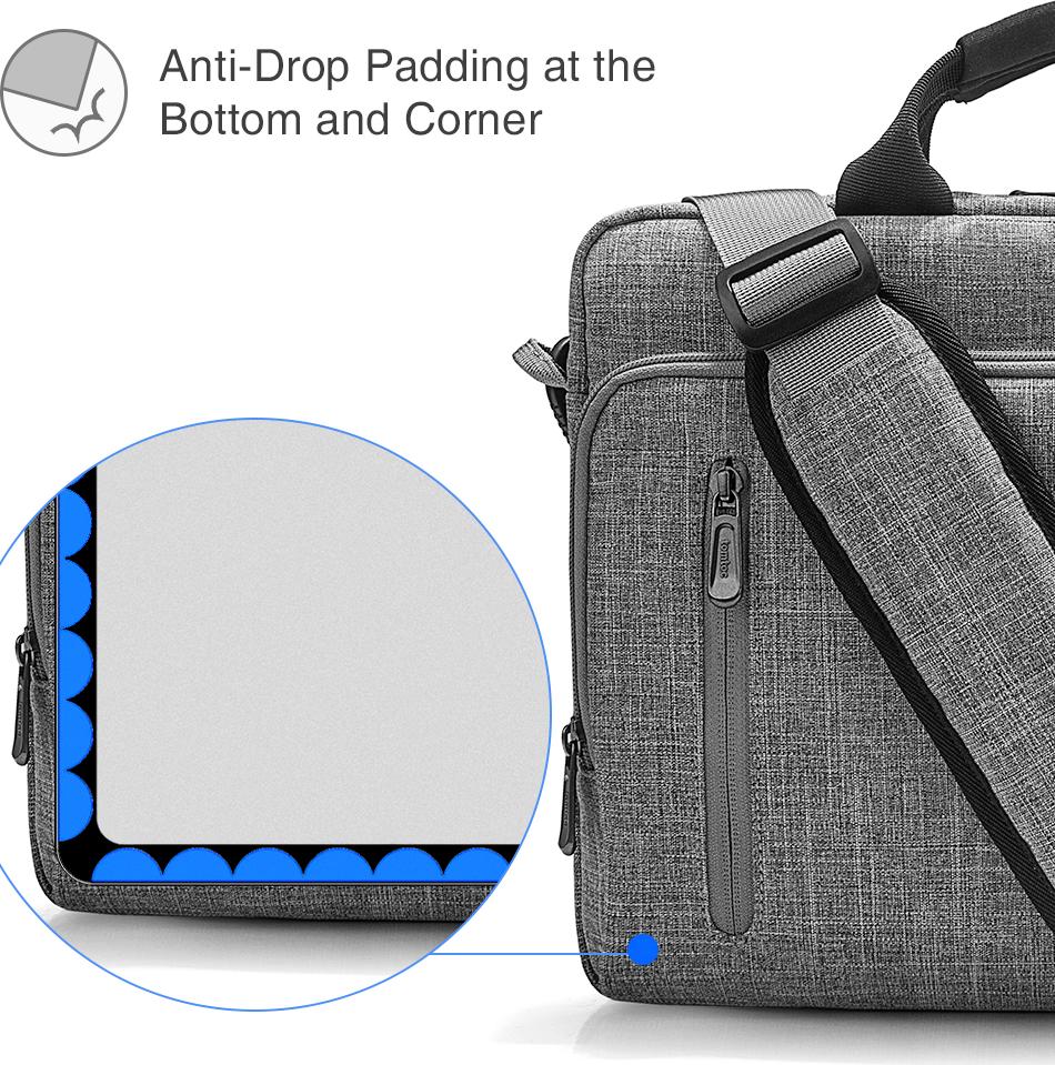 TÚI XÁCH TOMTOC A50 BRIEFCASE FOR MACBOOK, ULTRABOOK, SURFACE, LAPTOP 13.3''