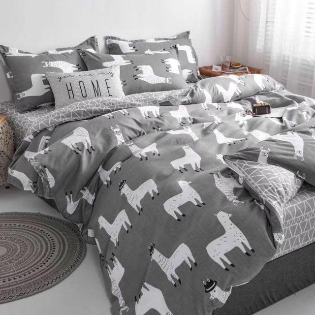 Bộ Cotton poly Cừu Trắng