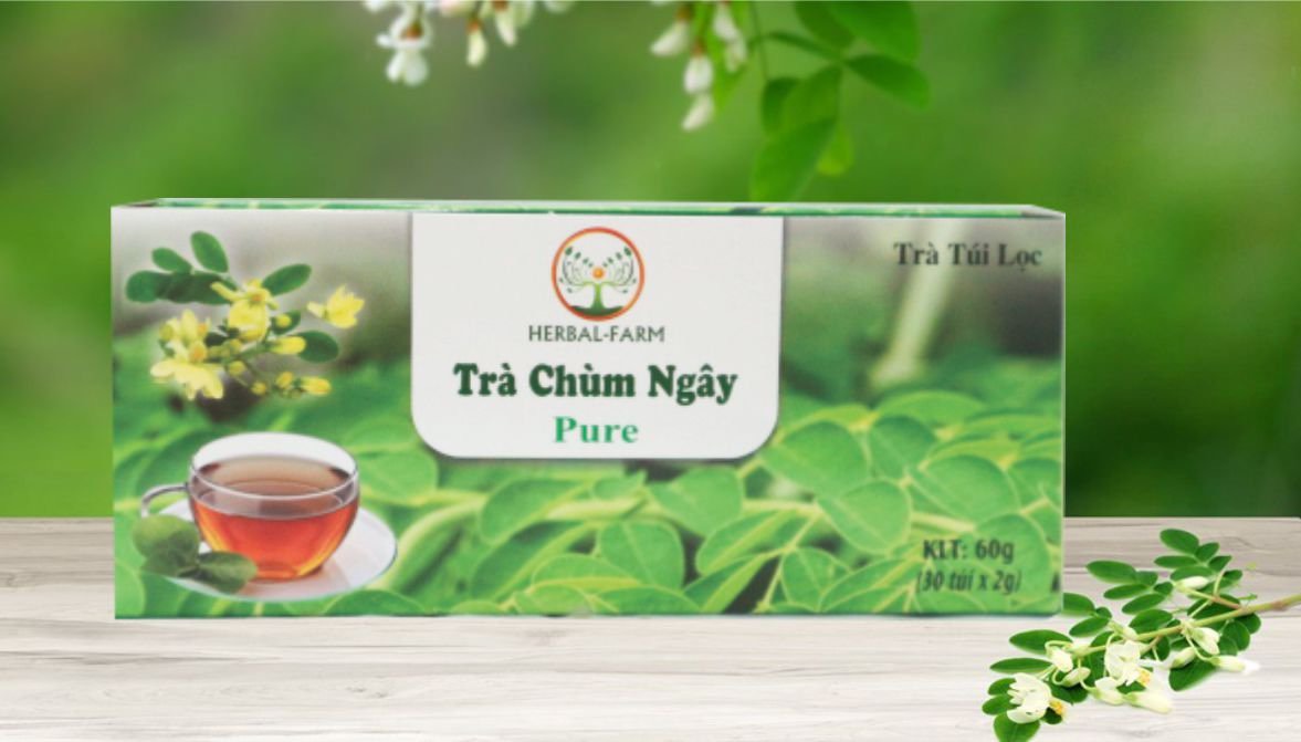 TRÀ CHÙM NGÂY HERBAL FARM TÚI LỌC