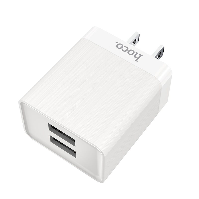 Củ Sạc Hoco C51 Dòng 5V + 12W + 3.4A - 2 Cổng Usb - Chính Hãng