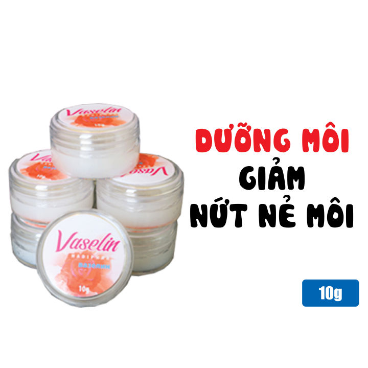 Dưỡng ẩm - Dưỡng môi VASELIN HADIPHAR Hộp 10g