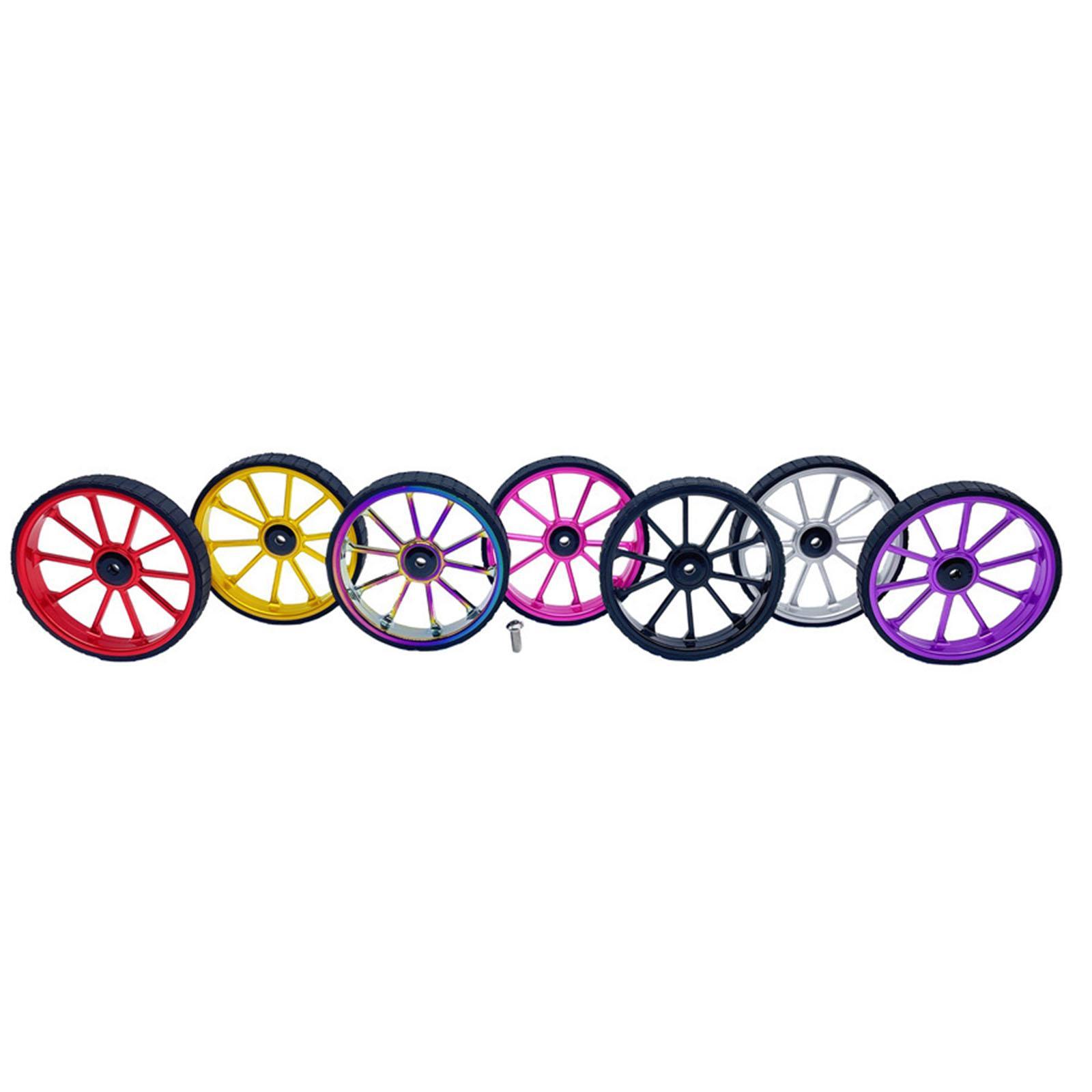 Easy Wheel EZ Wheel 100mm Cycling Accessories Folding Bike for Foldable Bicycle Transport Walking Bike