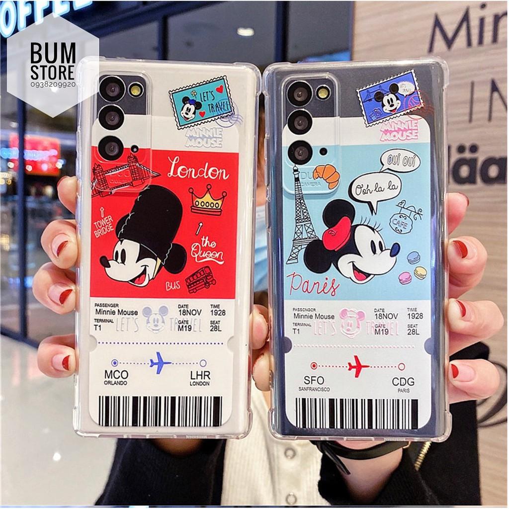 Ốp Lưng Mickey Cho Samsung Galaxy Note 20 / S20 Ultra / S20 Plus / Note 10 plus / Note 10