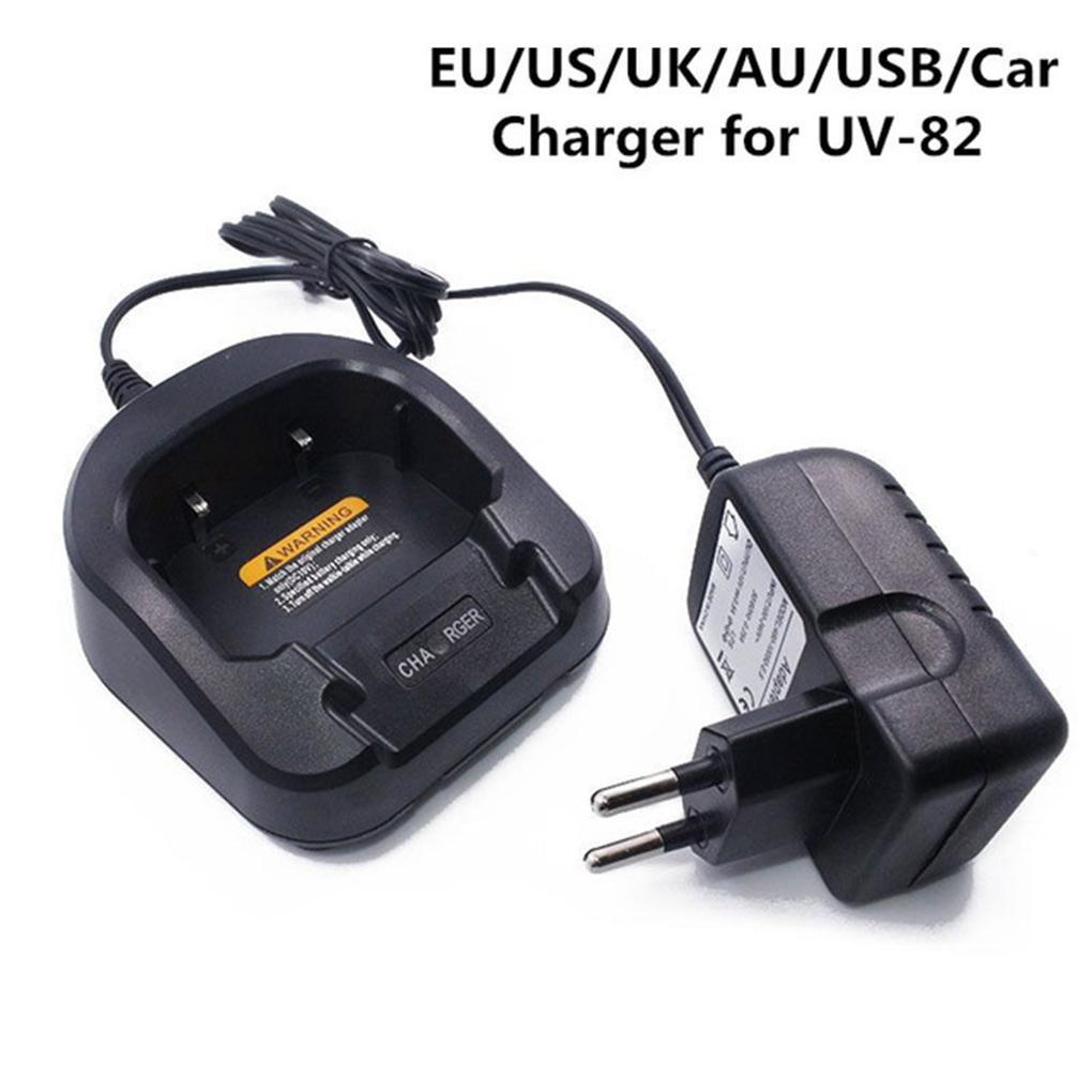 Bộ Sạc Pin Hai Chiều 100-240V Thay Thế Cho Bộ Đàm Baofeng UV-82 UV-82HX UV-82HP