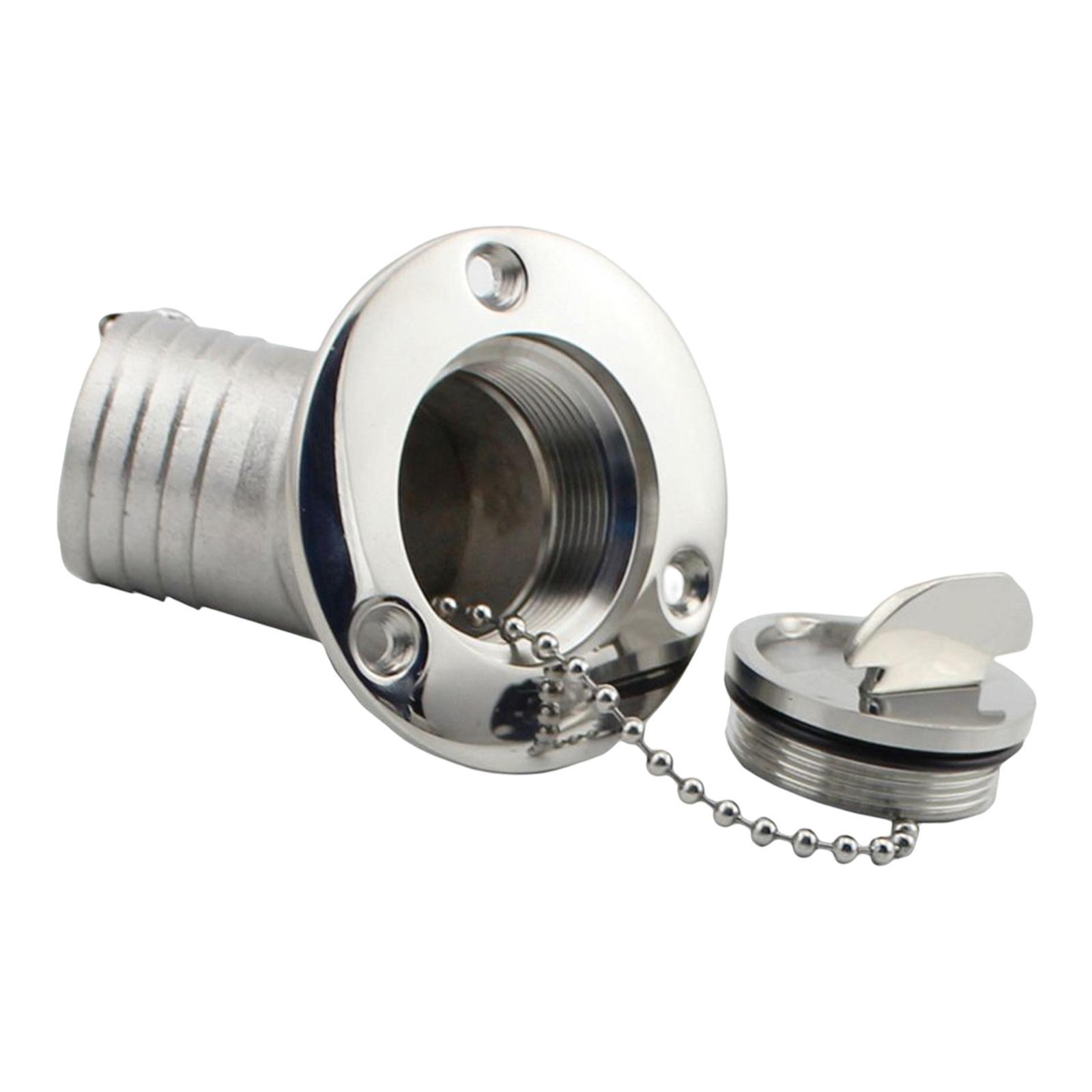 Deck Fill Filler Universal 316 Stainless Steel Hardware Tank Deck Fill